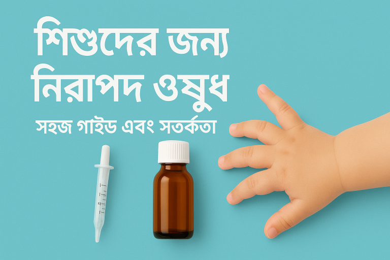 শিশুদের জন্য নিরাপদ ওষুধ বেছে নেওয়ার সহজ উপায়